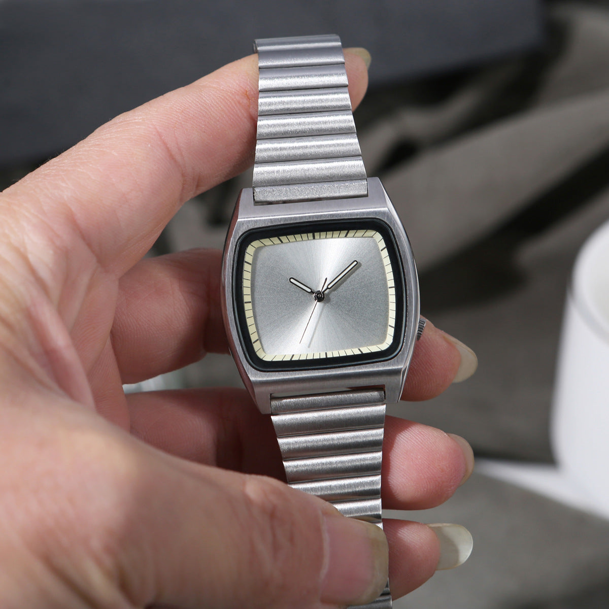 Precisie minimalistisch horloge