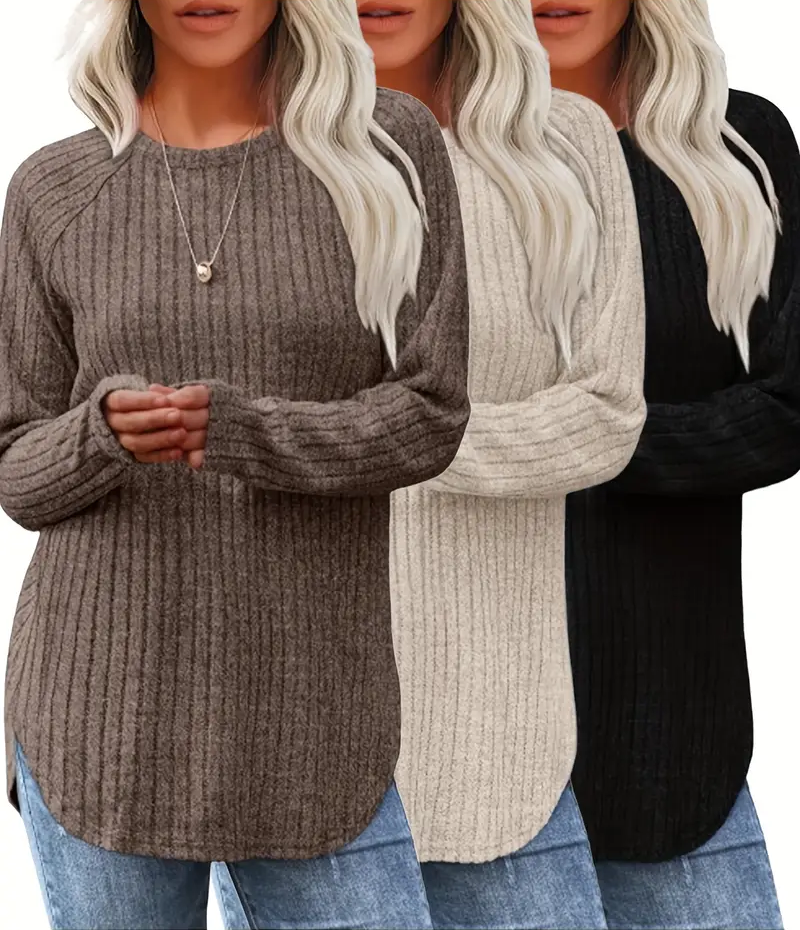 Damesshirt met lange mouwen voor de herfst