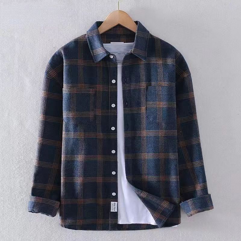 Rustiek plaid flanellen shirt