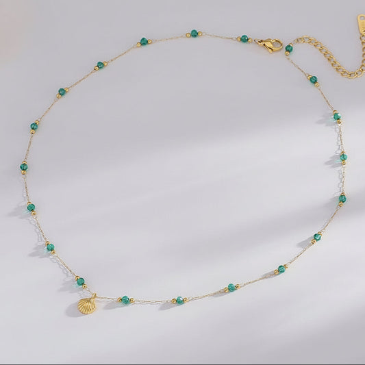 Seashell Charm Necklace