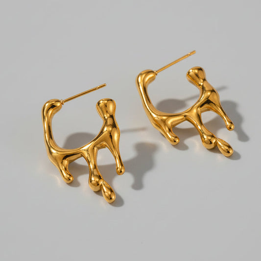 Melting Earrings