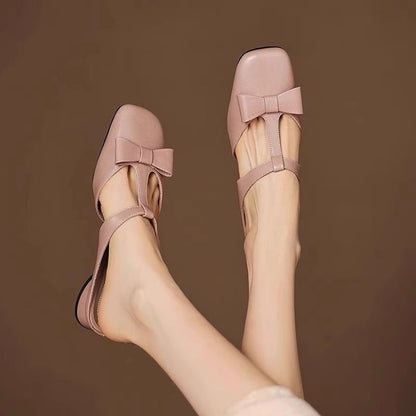 Alvera lederen sandalen