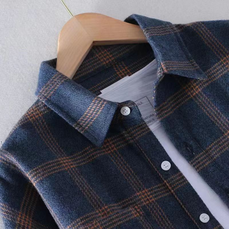 Rustiek plaid flanellen shirt