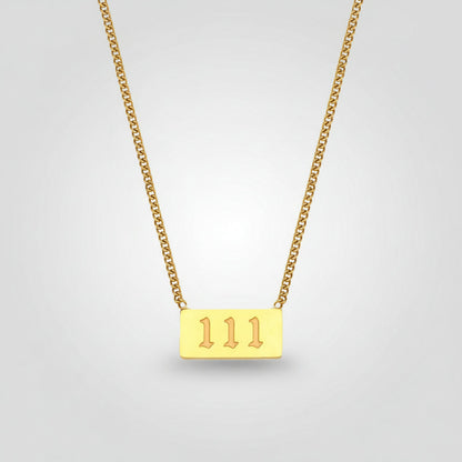 Angel Number Necklace