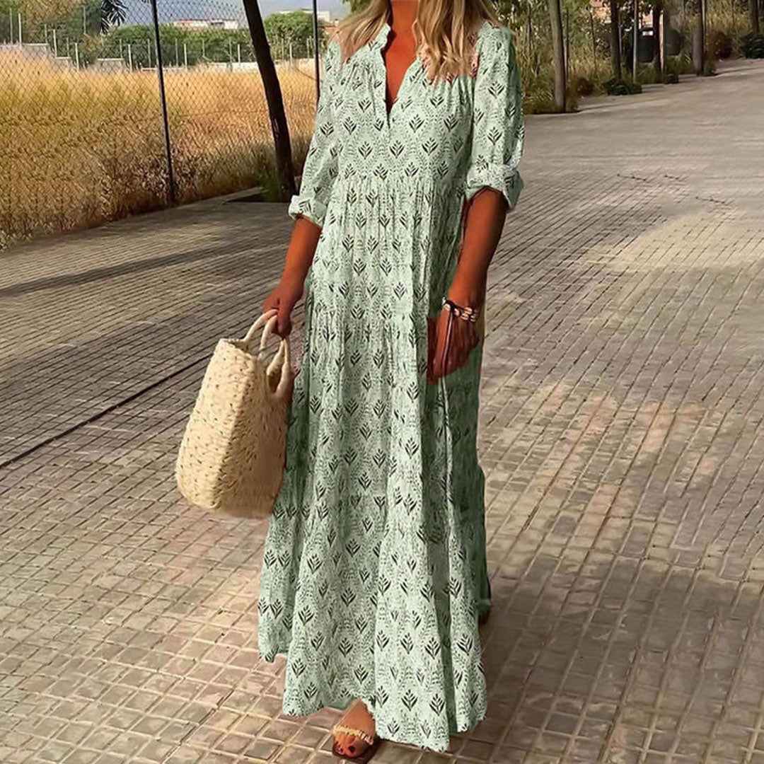 YVONNE – BOHO MAXI-JURK