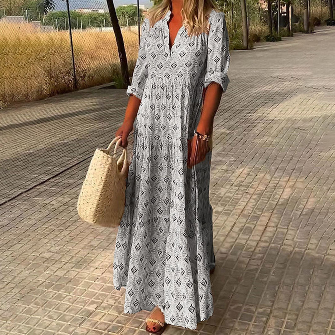 YVONNE – BOHO MAXI-JURK
