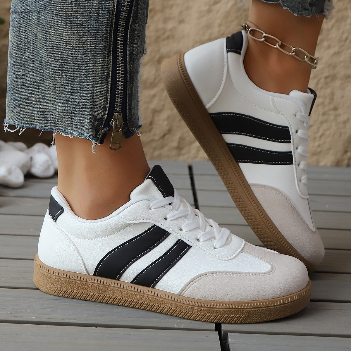 Zippa retro-sneakers
