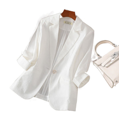 Julia ™ linnen blazer