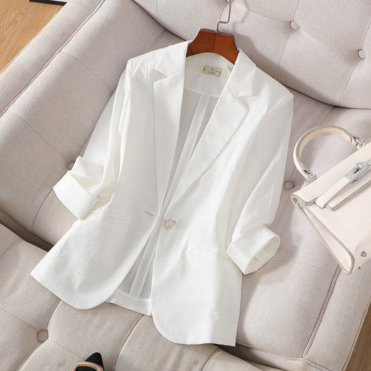 Julia ™ linnen blazer
