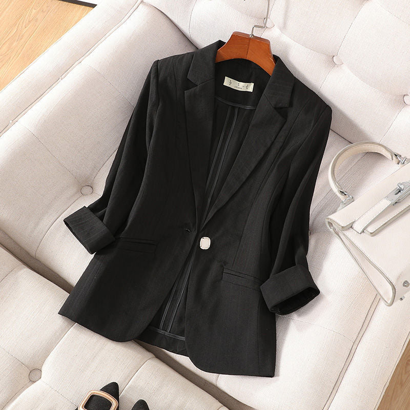 Julia ™ linnen blazer