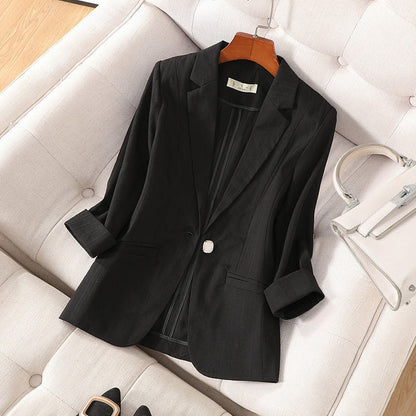 Julia ™ linnen blazer
