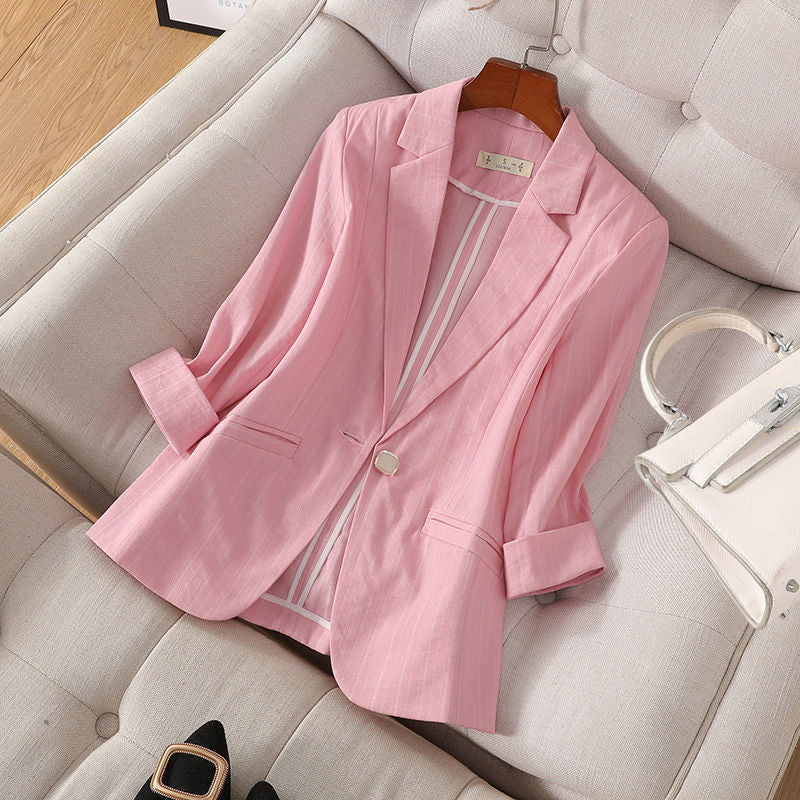 Julia ™ linnen blazer