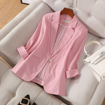 Julia ™ linnen blazer