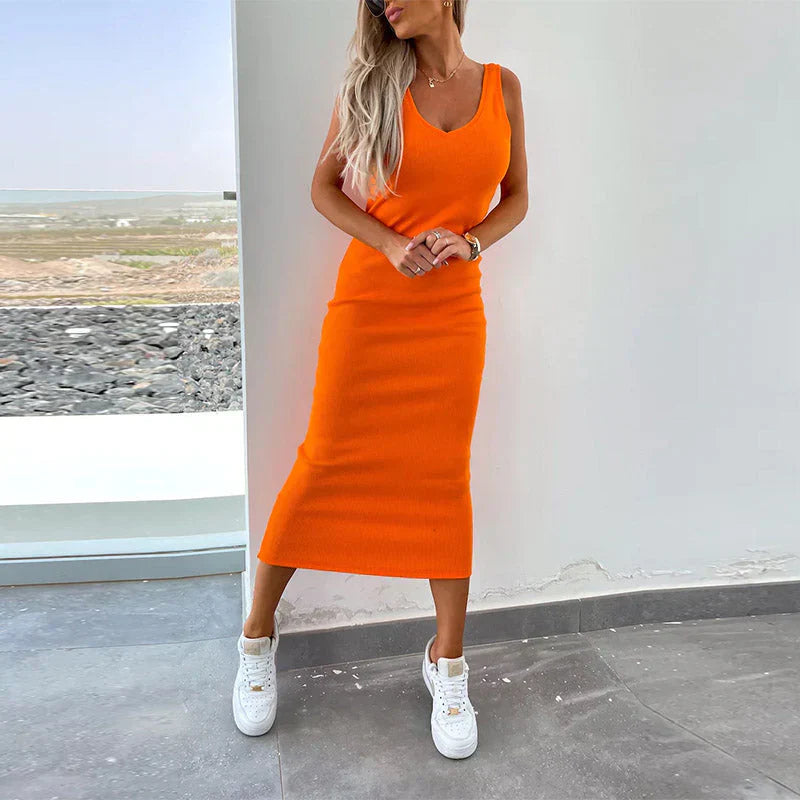 Juna - Elegante jurk met trui