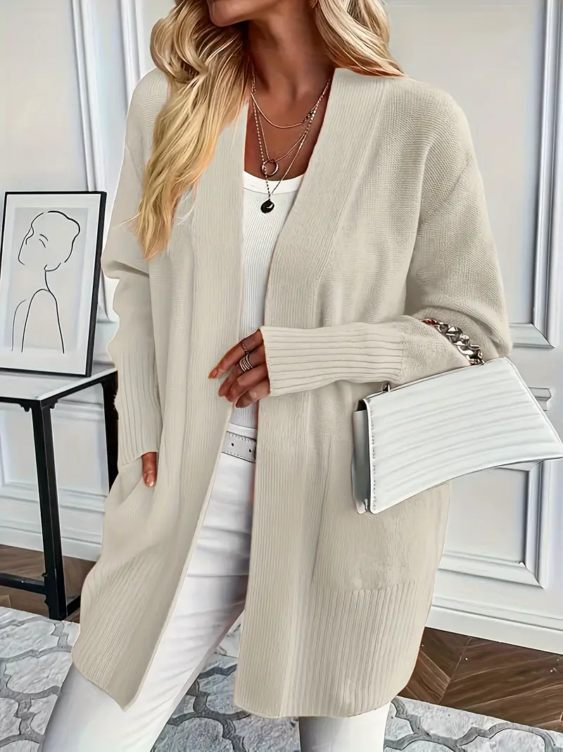 Stella alledaags gebreid vest