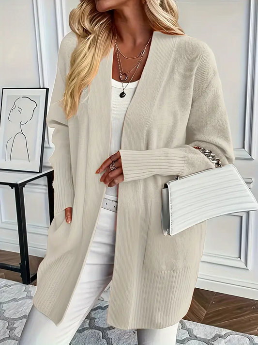Stella alledaags gebreid vest