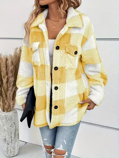 Paula pluche fleecejack