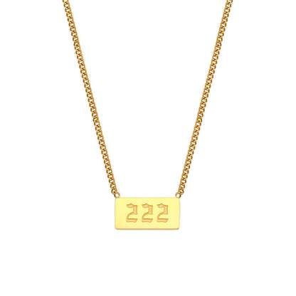 Angel Number Necklace