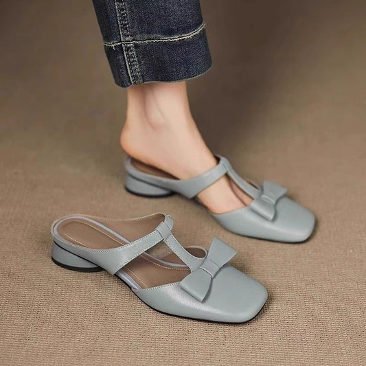 Alvera lederen sandalen