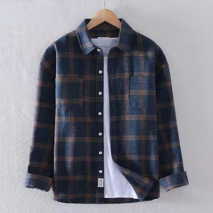 Rustiek plaid flanellen shirt
