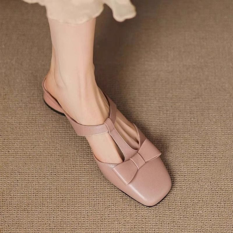 Alvera lederen sandalen