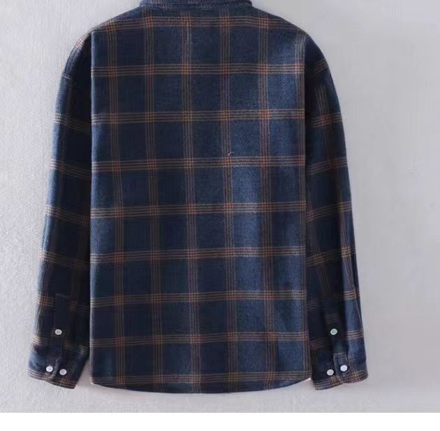 Rustiek plaid flanellen shirt