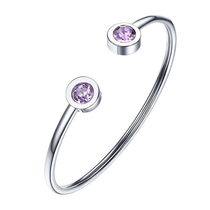 Personalized Birthstone Bracelet