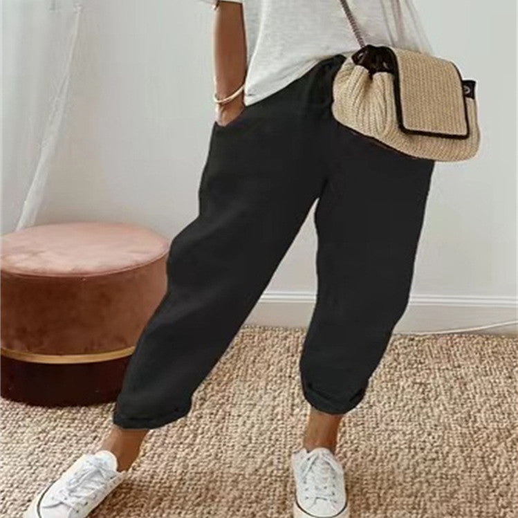 MAE – CASUAL & STIJLVOLLE LINNEN BROEK
