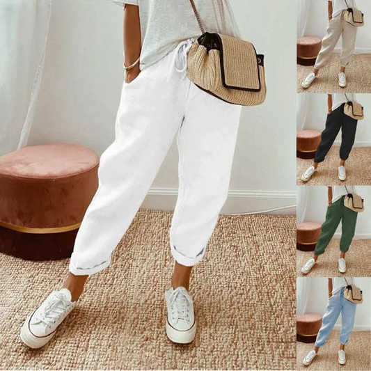 MAE – CASUAL & STIJLVOLLE LINNEN BROEK
