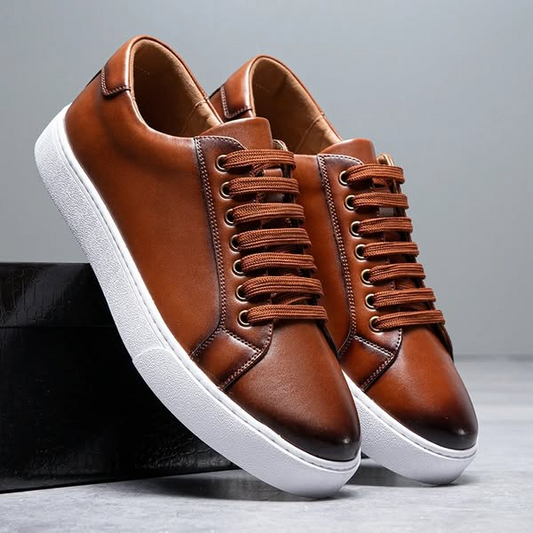 Torino lederen sneakers