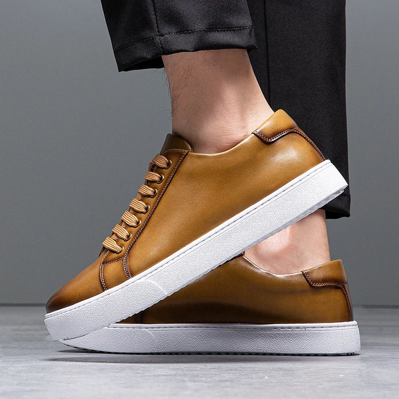 Torino lederen sneakers